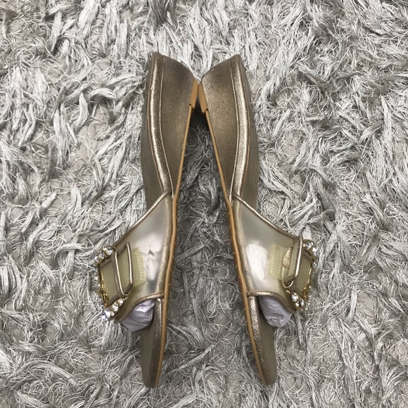 STUART WEITZMAN SWAROVSKI SLIDES🔥 - Picture 6 of 10